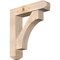 Ekena Millwork Westlake Craftsman Smooth Bracket w/ Offset Brace, Douglas Fir, 7 1/2"W x 32"D x 36"H BKT0806X32X36WTL04SDF - alternate 1